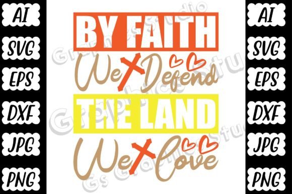 By Faith We Defend the Land We Love Embroidery Design Review