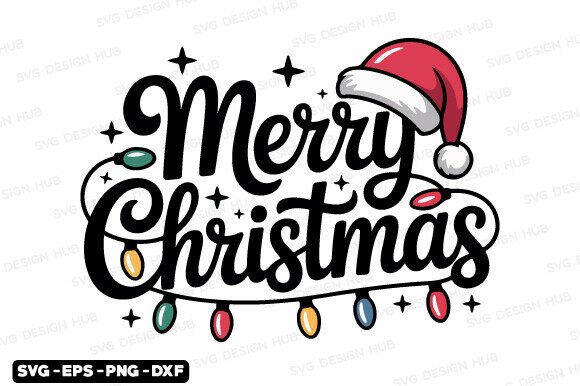 Christmas Lights SVG, Merry Christmas PNG – A Faith-Filled Holiday Design Review