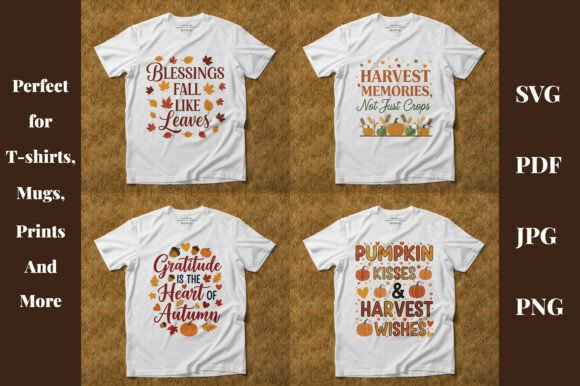 Fall Autumn SVG PNG Bundle – Vol. 26 Review for Real Projects
