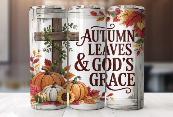 Graceful Autumn Faith 20oz Tumbler Wrap Review