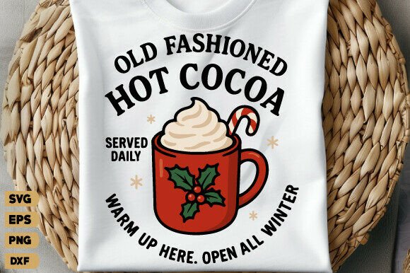 Hot Cocoa Svg, Funny Christmas Png Review for Real Embroidery Projects