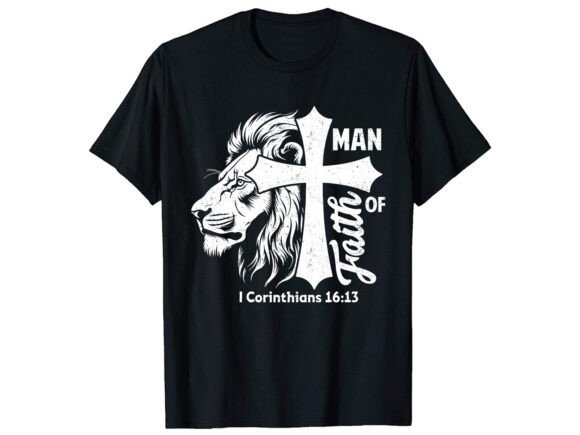 Man of Faith Funny T-Shirt Review: A Bold Embroidery Statement