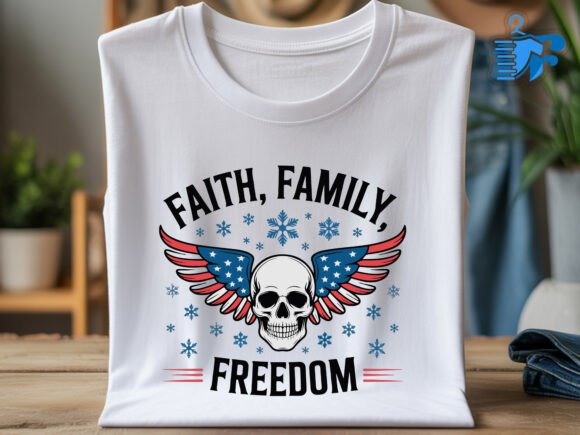 Review of Faith, Family, Freedom Embroidery Design for Real Projects