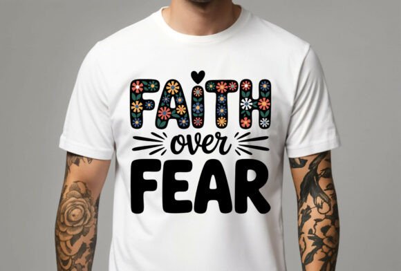 Review of Faith over Fear Floral Inspirational Embroidery Design