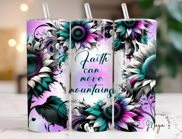 Reviewing Faith Christian Quote Tumbler Wrap for Real Embroidery Projects