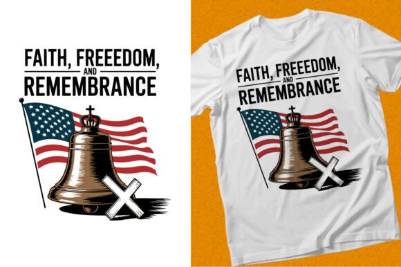 Reviewing Faith Freedom and Remembrance T-shirt for Real Projects
