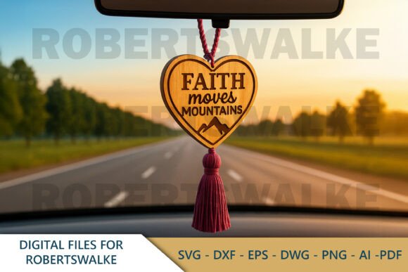 Reviewing Faith Moves Mountains Laser Charm for Real Projects