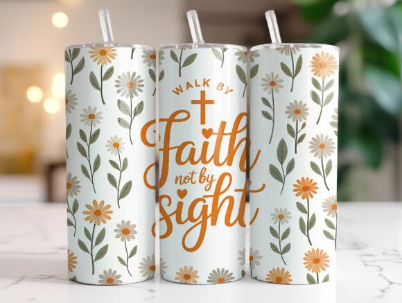 Walk by Faith Boho Floral Tumbler Wrap Review