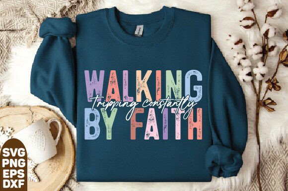 Walking by Faith Tripping Constantly Embroidery Design Review